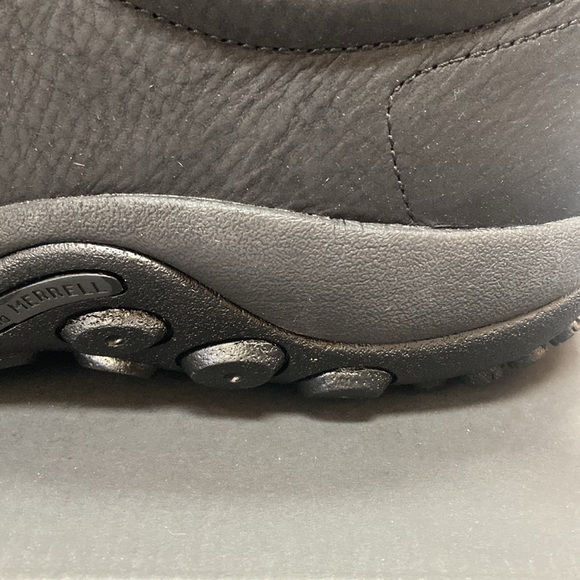 NEW IN BOX MERRELL Black Jungle Moc Steele Toe Slip On Shoes Size 11 - Picture 6 of 11